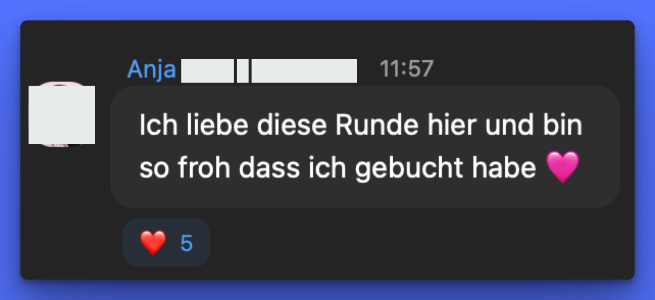 Testimonial von Anja zur Agent Mastery